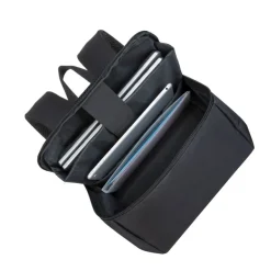 RIVACASE Regent - Sac à dos pour ordinateur portable 15,6" + bouteille isotherme - noir