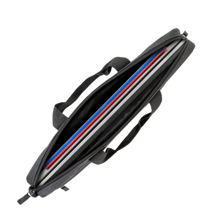 RIVACASE Regent - Sacoche pour ordinateur portable 15,6" + souris - noir