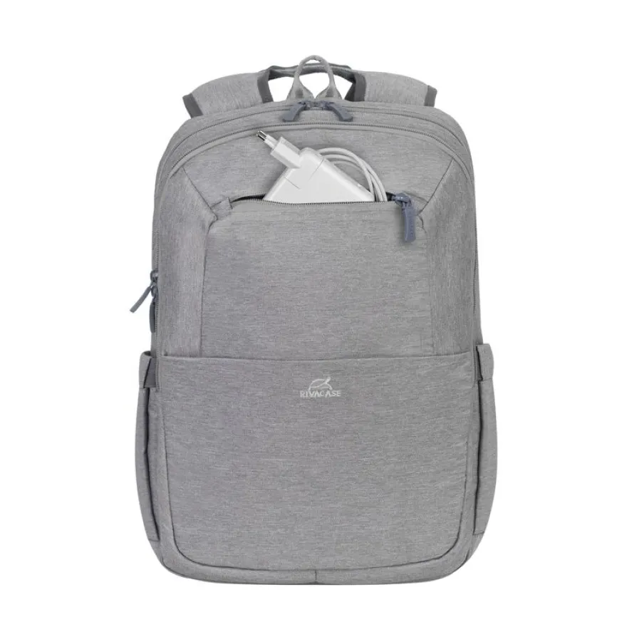 RIVACASE Suzuka - Sac à dos pour ordinateur portable 15,6" - gris