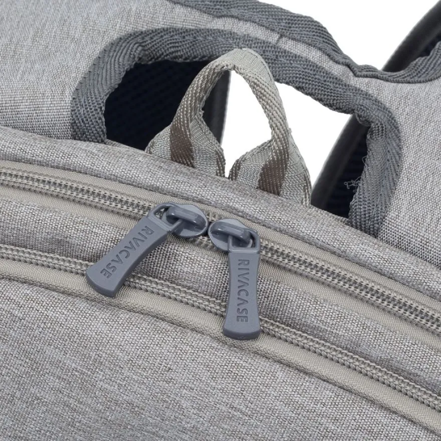 RIVACASE Suzuka - Sac à dos pour ordinateur portable 15,6" - gris