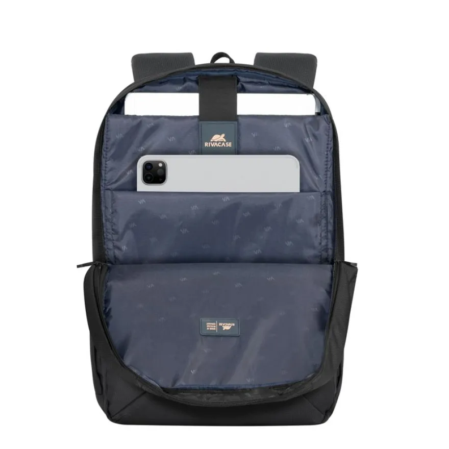 RIVACASE Tegel - Sac à dos pour ordinateur portable - 17,3" - noir