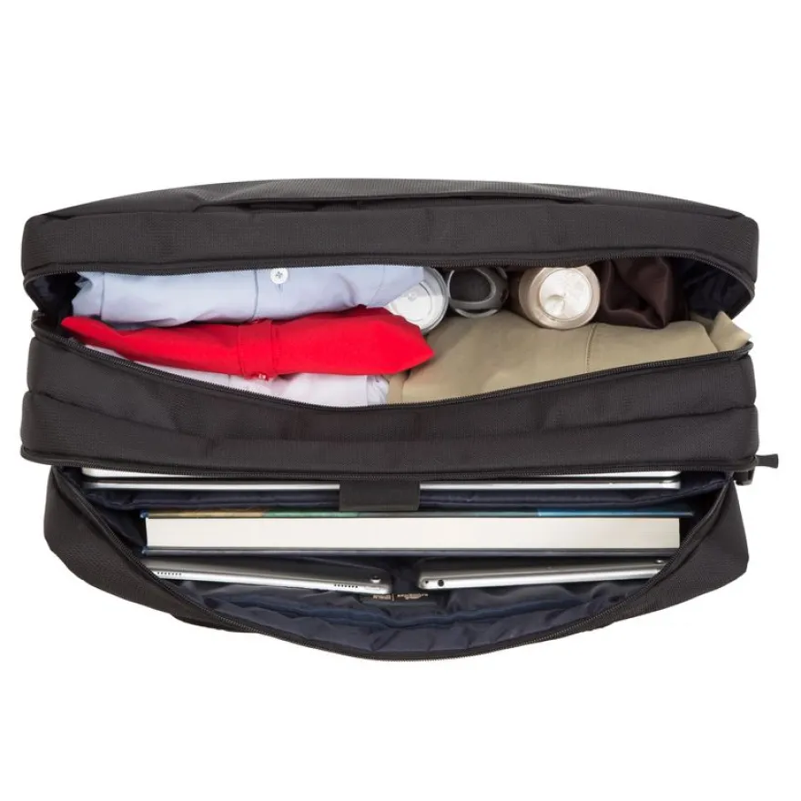 RIVACASE Tegel - Sacoche pour ordinateur portable 17,3" - noir