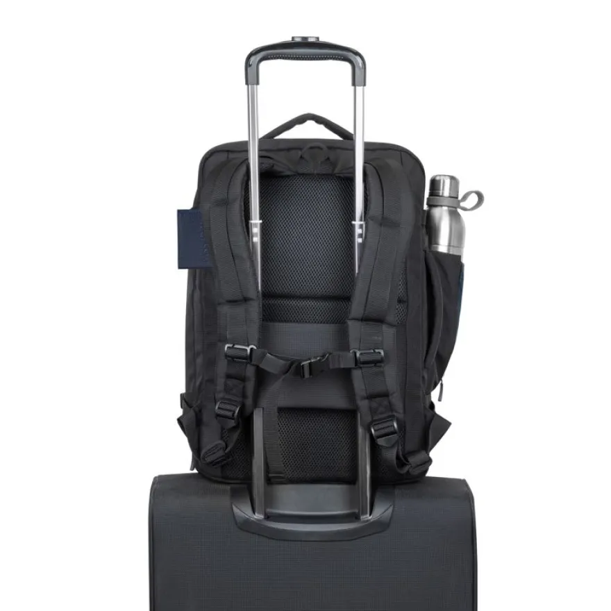 RIVACASE Tegel Eco - Sac à dos pour ordinateur portable 17,3" - noir