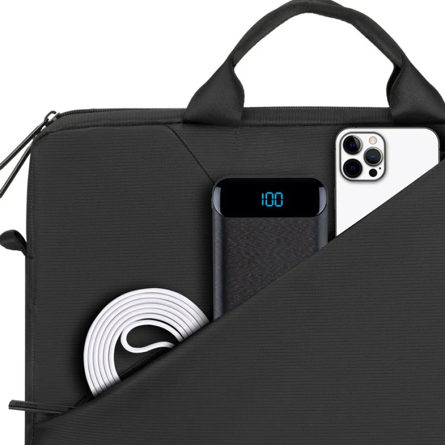 RIVACASE Tivoli - Sacoche pour ordinateur portable 15,6" - gris