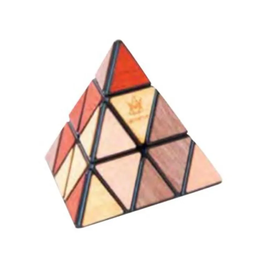 Riviera Games - Casse-tête en bois - Pyraminx Deluxe