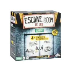Riviera Games - Coffre de 4 jeux "Escape Room"