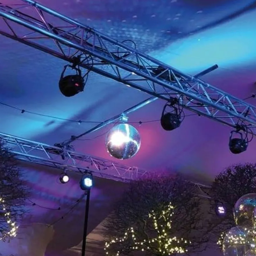 R-Music - Boule disco à facettes - Multicolore