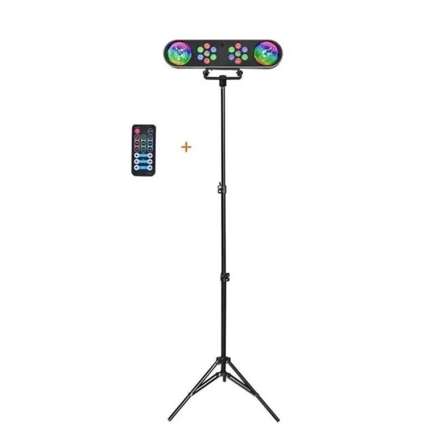 R-Music - SPOTS DJ LED sur trépied - Multicolore