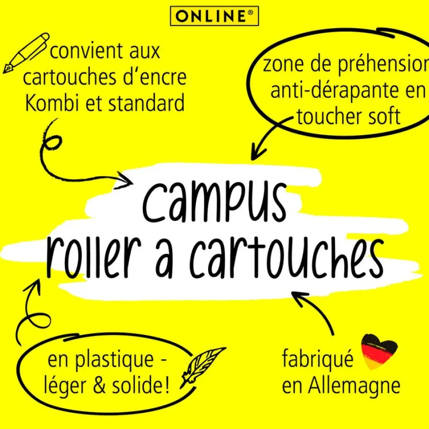 Roller à cartouches Campus Indian Dream