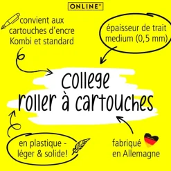 Roller à cartouches College Manga