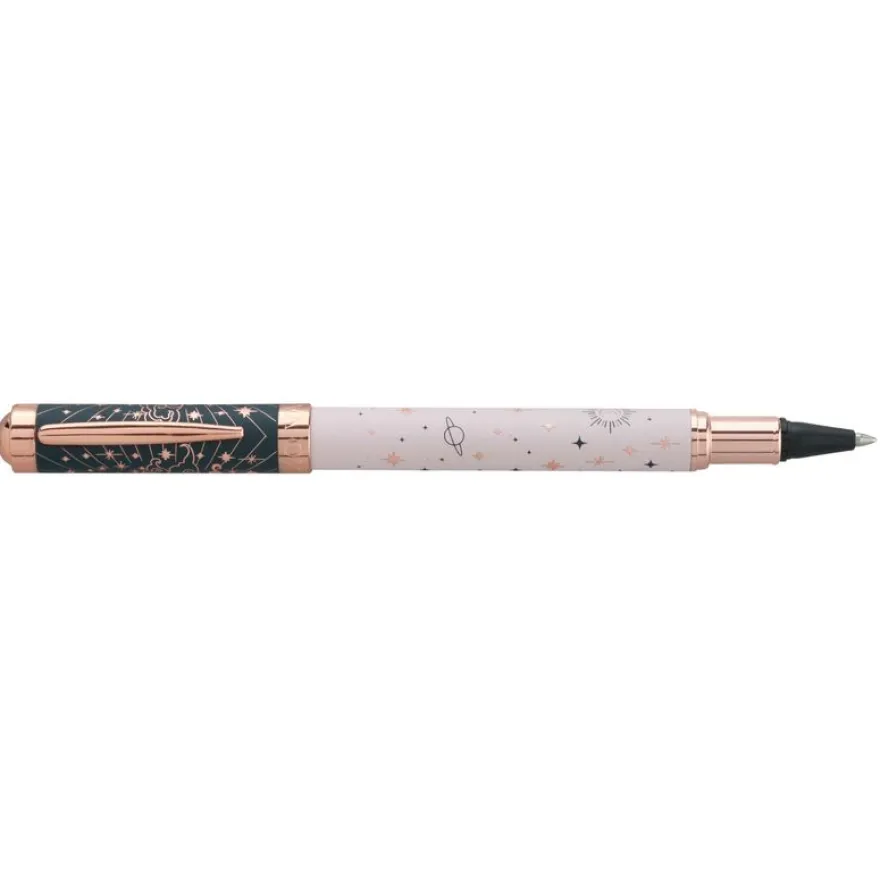 Roller ENZO VARINI "Celestial" coloris bleu & rose