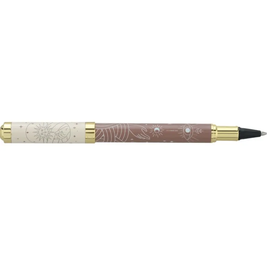 Roller ENZO VARINI "Celestial" coloris marron & beige