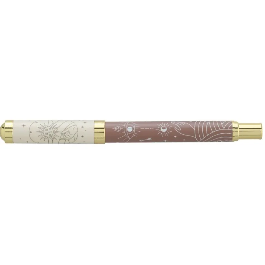 Roller ENZO VARINI "Celestial" coloris marron & beige