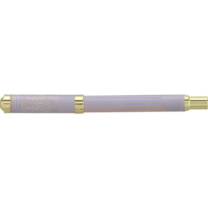 Roller ENZO VARINI "Palazzo Greek Colonnes" coloris rose & violet