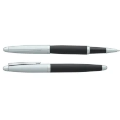 Roller HECHTER PARIS "Alliance Intemporel" coloris black & silver métal satiné soft touch