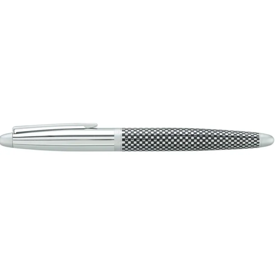Roller HECHTER PARIS "Alliance Quadrillage" coloris silver