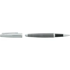 Roller HECHTER PARIS "Alliance Quadrillage" coloris silver