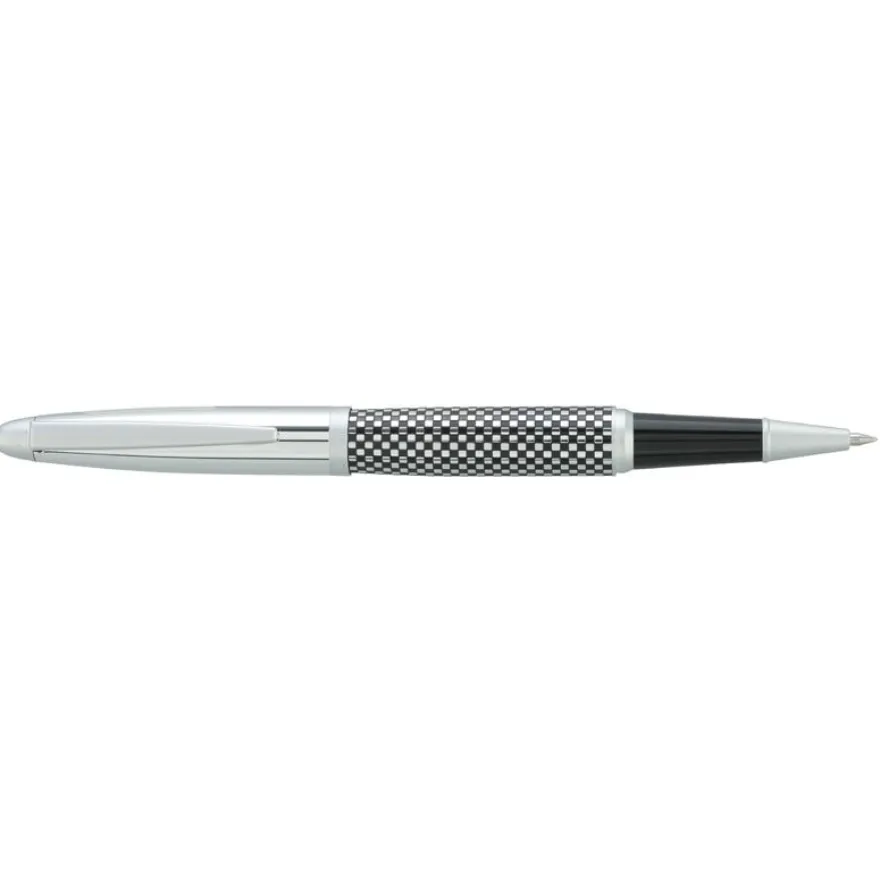 Roller HECHTER PARIS "Alliance Quadrillage" coloris silver