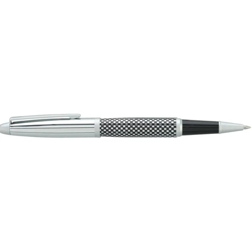 Roller HECHTER PARIS "Alliance Quadrillage" coloris silver