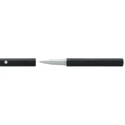Roller HECHTER PARIS "Hexagone Plaids" coloris noir mat avec lignes