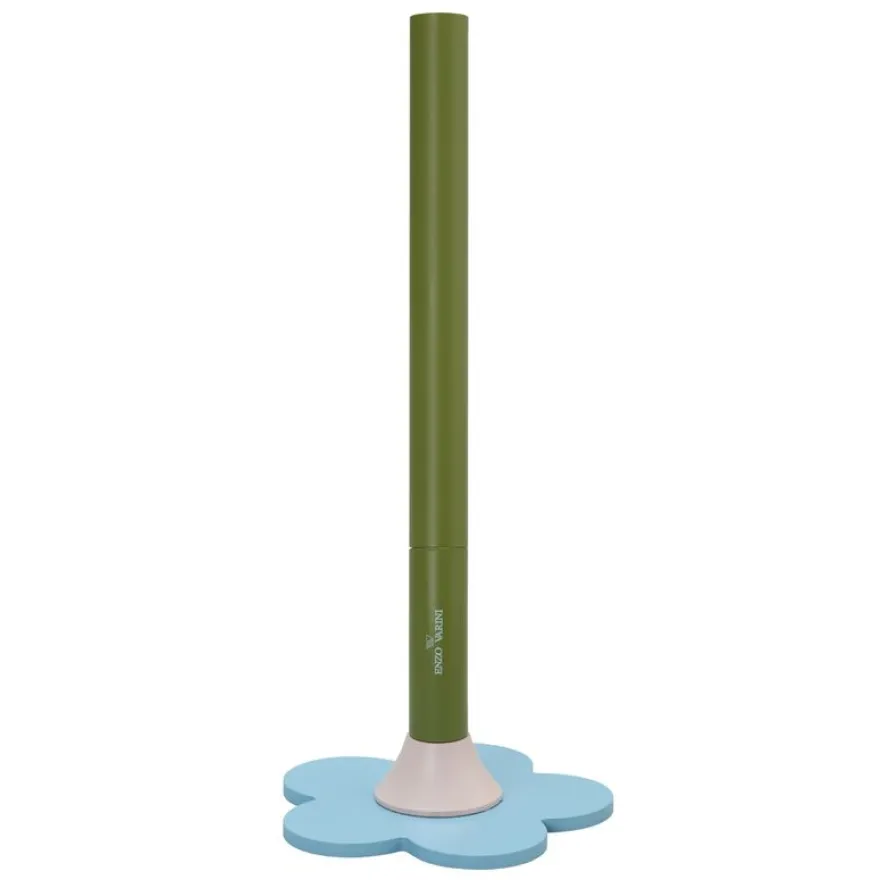 Roller magnétique sur socle ENZO VARINI "Daisy pen" coloris vert & bleu