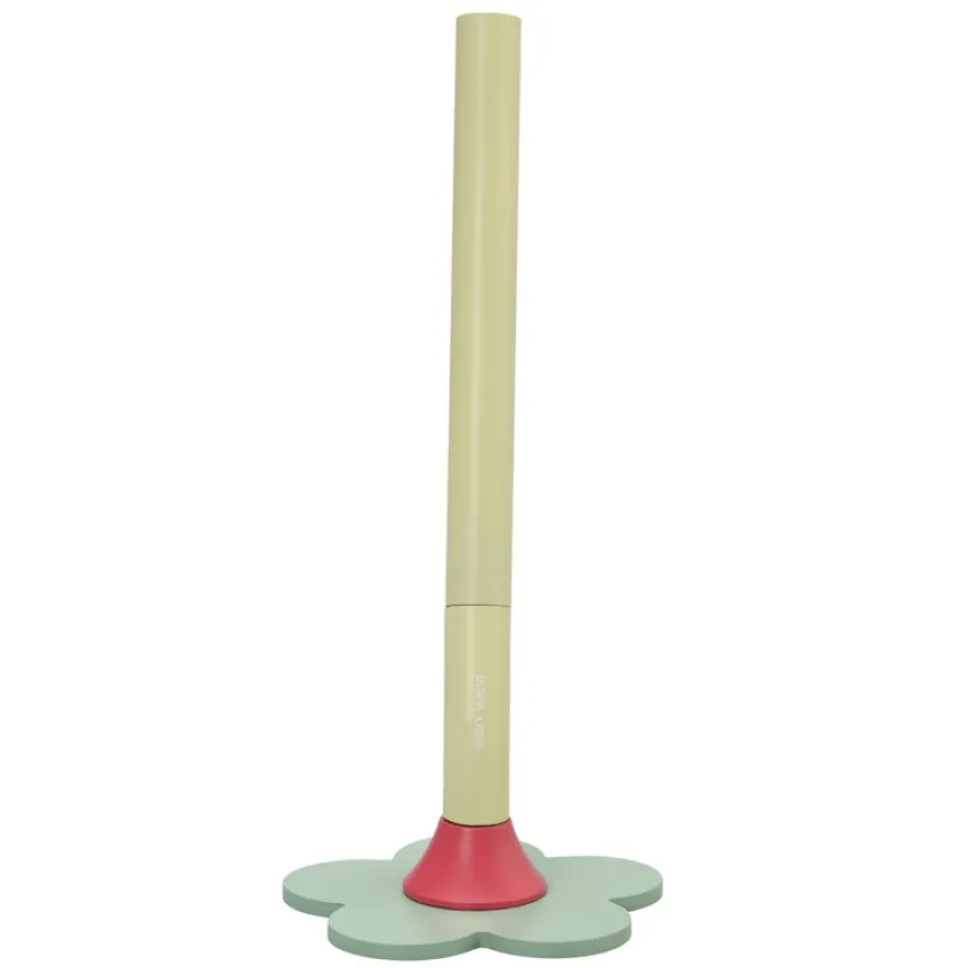 Roller magnétique sur socle ENZO VARINI "Daisy pen" coloris jaune & vert