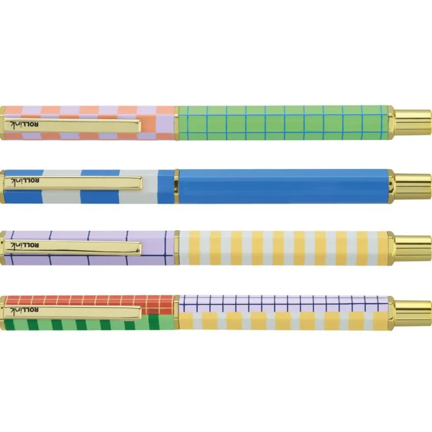Rollink métal INK "Happy Times" 4 motifs assortis