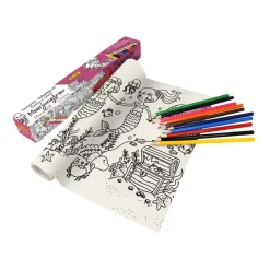 Rouleau à colorier Sirène