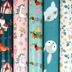 Rouleau papier cadeau couché 0,7 x 2 m 80g BILLIE - Viquel