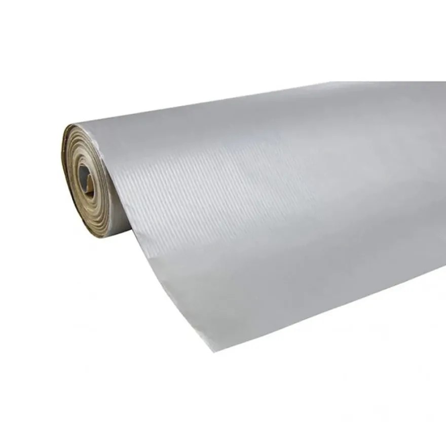 Rouleau papier cadeau kraft 0,7 x 50 m 60g gris - Viquel