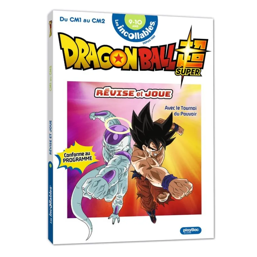 Révise et joue avec Dragon Ball Super - Cahier de vacances 2026 - Du CM1 au CM2 - 9/10 ans