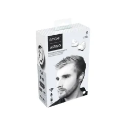 Ryght Airgo Kit main libre - Ecouteurs sans fil bluetooth avec micro - intra-auriculaire - blanc