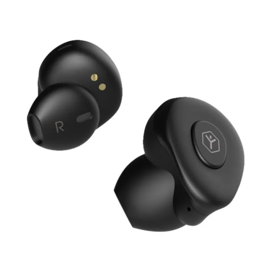 Ryght Airgo Kit main libre - Ecouteurs sans fil bluetooth avec micro - intra-auriculaire - noir