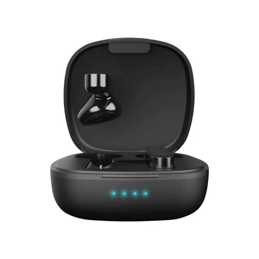 Ryght ALFA - Écouteurs sans fil avec micro - Bluetooth - noir