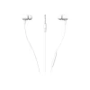 Ryght NIYO - Écouteurs avec micro - intra-auriculaire - filaire - jack 3,5mm - blanc
