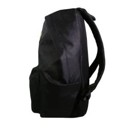 Sac à dos 1 compartiment + trousse à personnaliser avec 5 patchs autocollants - garçon - noir - Bagtrotter