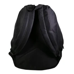 Sac à dos 1 compartiment + trousse à personnaliser avec 5 patchs autocollants - garçon - noir - Bagtrotter