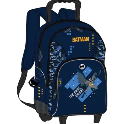 Sac à dos à roulettes Batman Darknight - 2 compartiments - bleu nuit - Kid'Abord