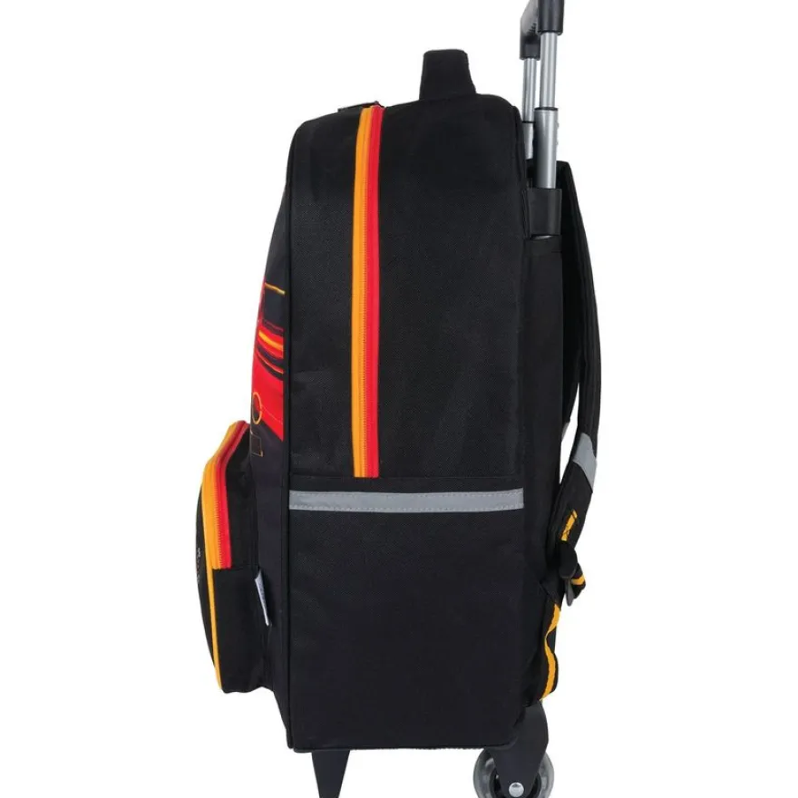 Sac à dos à roulettes Megacars / Megabikes - 1 compartiment - marine ou noir - Oberthur
