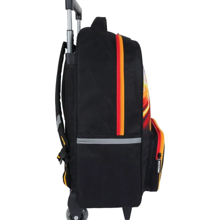 Sac à dos à roulettes Megacars / Megabikes - 1 compartiment - marine ou noir - Oberthur