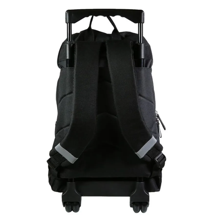 Sac à dos à roulettes Vorax Tigre - 2 compartiments - noir - Bagtrotter