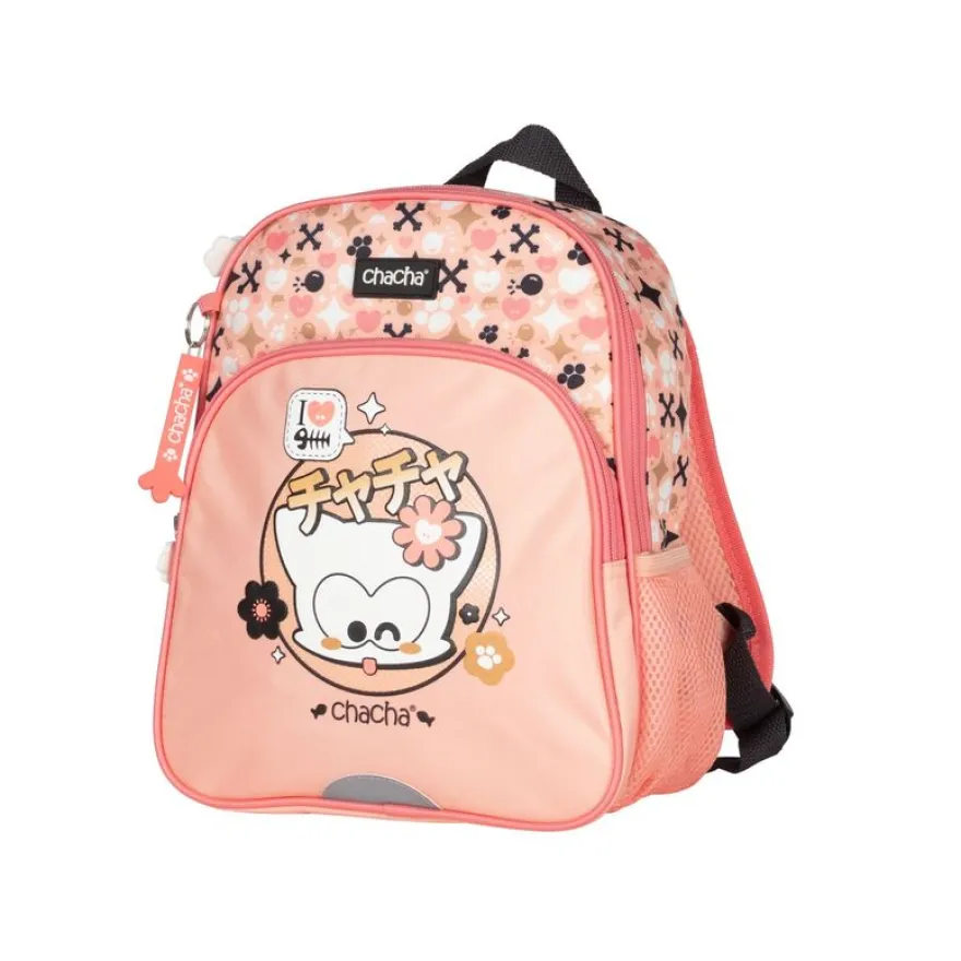 Sac à dos BABY CHACHA MANGA -1 compartiments- rose- Kid'Abord