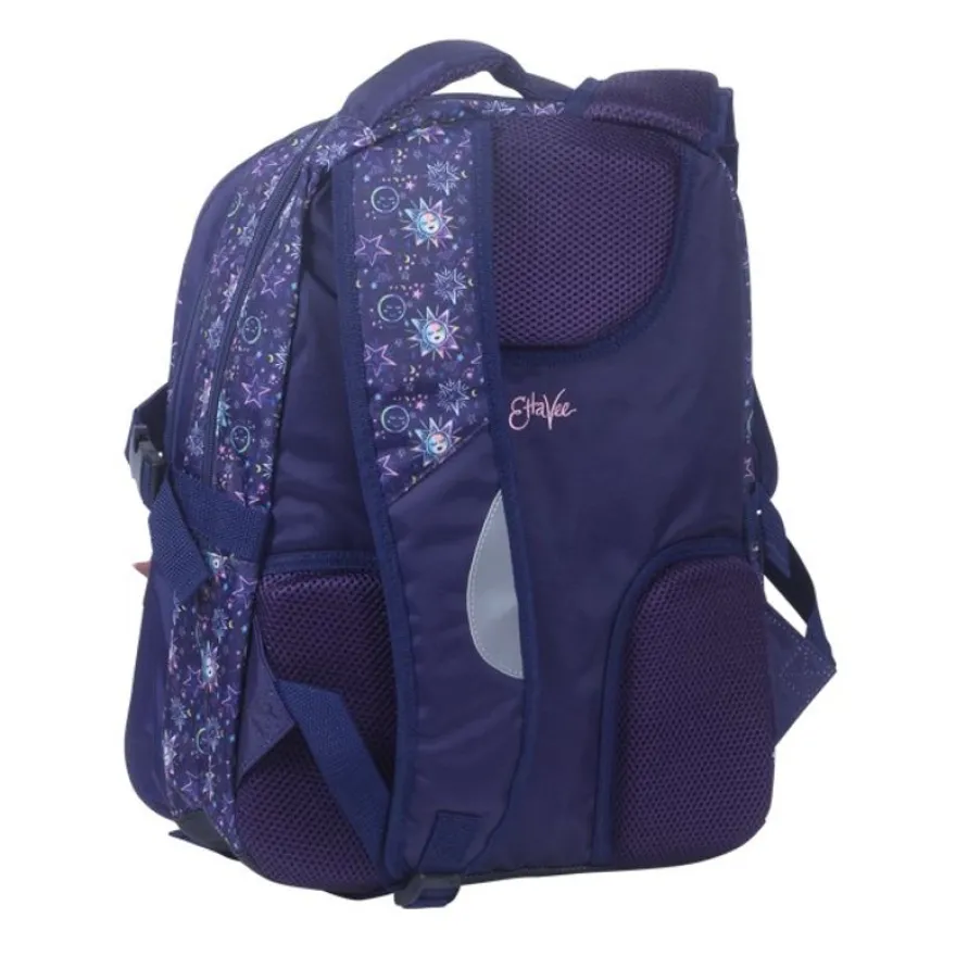 Sac à dos EttaVee Moon - 2 compartiments - violet - 25L - Kid'Abord