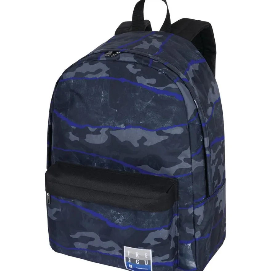 Sac à dos Freegun - 1 compartiment - noir - Oberthur