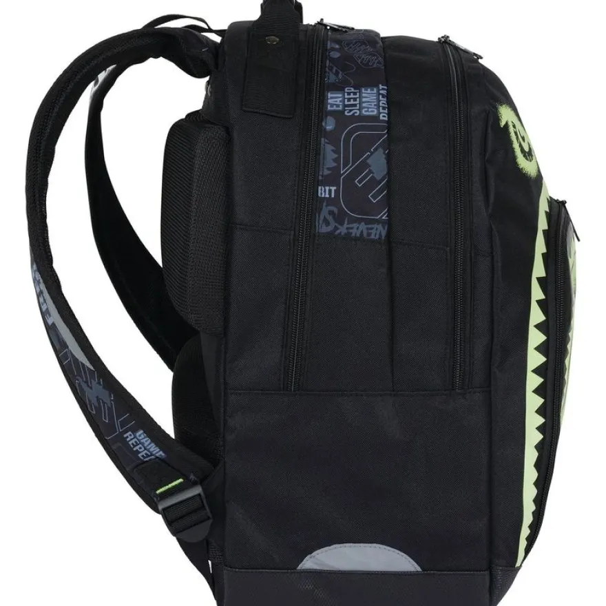Sac à dos Freegun Primaire - 2 compartiments - noir - Oberthur