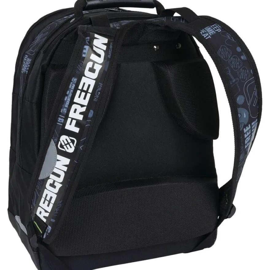 Sac à dos Freegun Primaire - 2 compartiments - noir - Oberthur