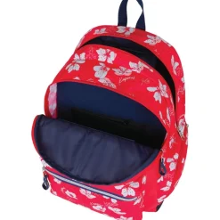 Sac à dos Kaporal Girl - 2 compartiments - rouge - Oberthur