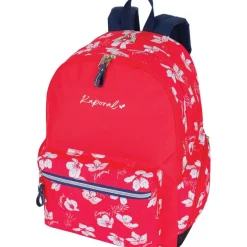 Sac à dos Kaporal Girl - 2 compartiments - rouge - Oberthur