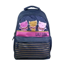 Sac à dos Lililou - 2 compartiments - noir - Bagtrotter