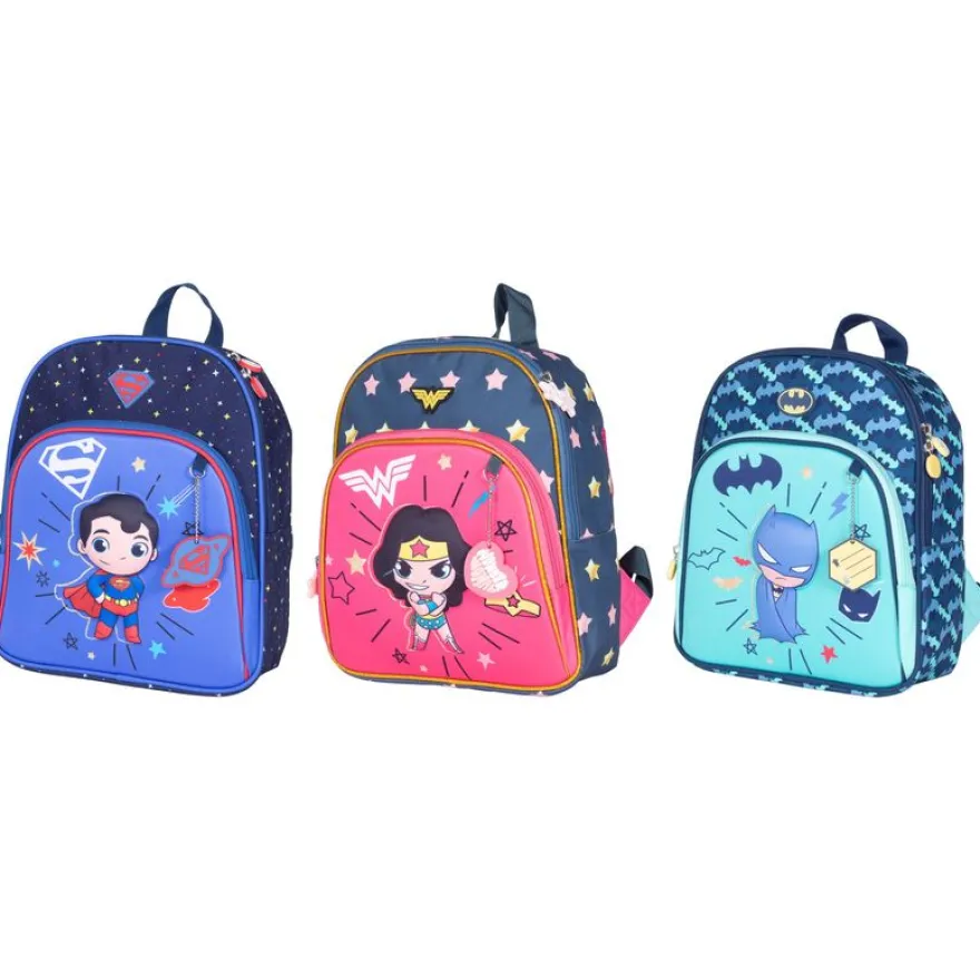Sac à dos maternelle DC Superfriends - 1 compartiment - différents modèles disponibles - Kid'Abord